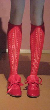 VERVALLEN kousen, collectie women S/S 07